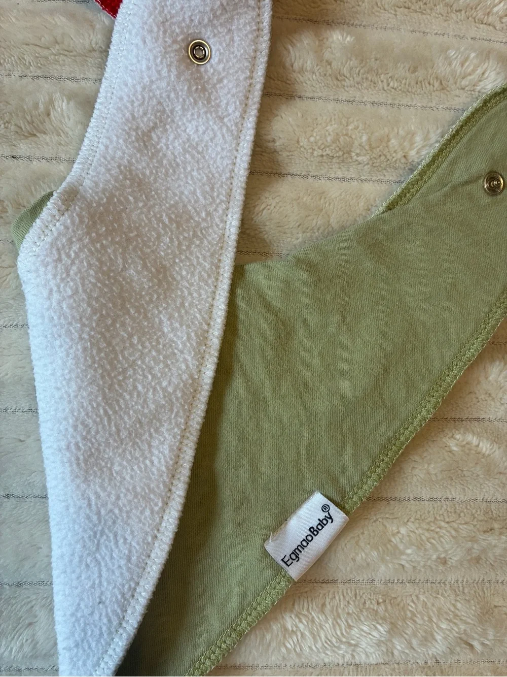 🍼 EgmaoBaby Bandana Bib Bundle | 9 Bibs | Cotton & Fleece Backing
